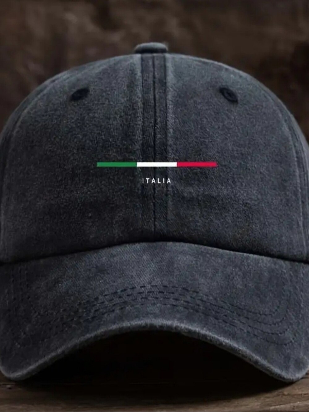 Italia Black Cap - Men